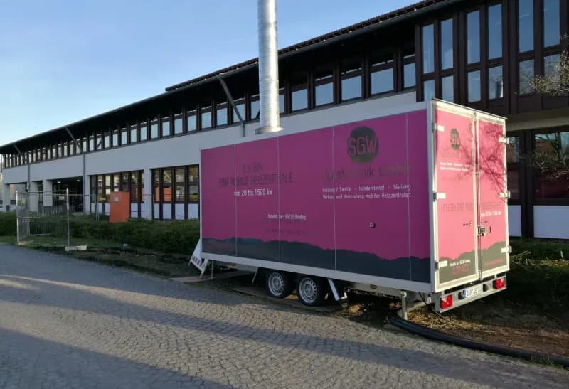 Mobile Heizungen – Vermietung und Verkauf